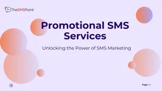 Promotional SMS Services