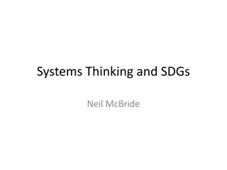 Systems Thinking and its Applications in Sustainable Development Goals