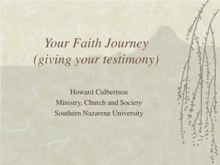 Your Faith Journey