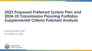 Criteria Pollutant Analysis for California's Electric Sector Planning