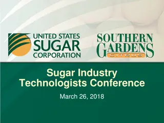 Operational Overview of a Sugar Industry Technologists Conference