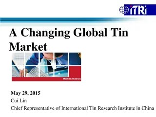 Changing Global Trends in the Tin Market