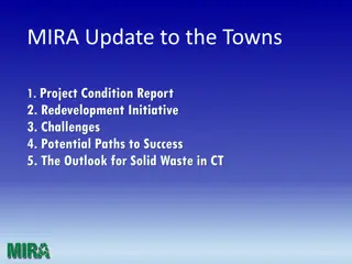 MIRA Update & Redevelopment Initiative for Solid Waste Management