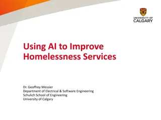 Enhancing Homelessness Services Through Artificial Intelligence