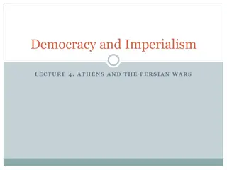 The Impact of Athens and the Persian Wars on Democracy and Imperialism