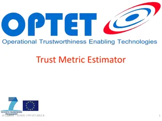 Trust Metric Estimator: Computational Model for Trustworthiness Assessment