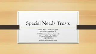 Special Needs Trusts: Types, Functions, and Limitations