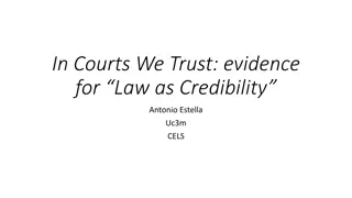 Trust Dynamics in Political Relationships: Evidence and Implications