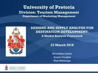 Market Analysis Framework for Tourism Development