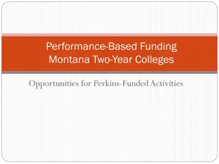 Performance-Based Funding in Montana's Two-Year Colleges