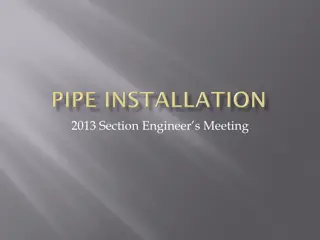 Best Practices for Pipeline Construction and Maintenance