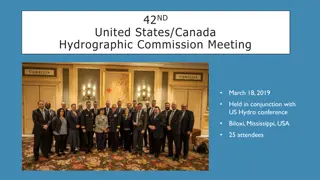 Highlights from the 42nd United States/Canada Hydrographic Commission Meeting