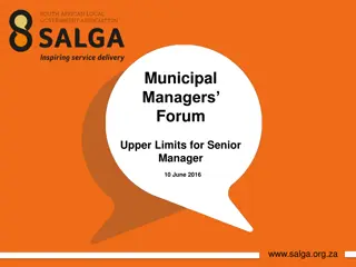 Draft Notice on Municipal Managers' Salary Limits and Allowances