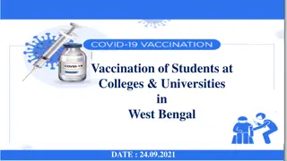 Vaccination Order for College Students in West Bengal