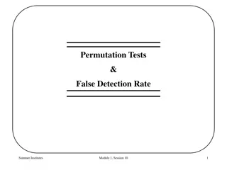 Permutation Tests and False Detection Rate in HPV Vaccine Trial