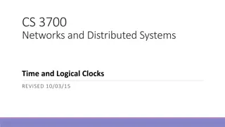 Time and Clocks in Networks and Distributed Systems