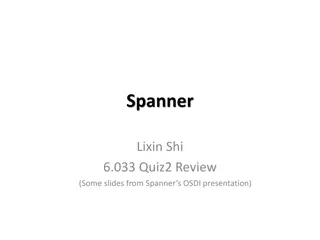 Spanner Database Overview