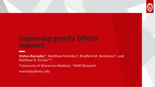 Enhancing gem5's GPUFS Support for Improved Simulation Speed