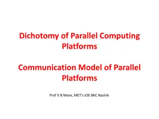 Dichotomy of Parallel Computing Platforms