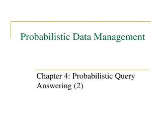 Probabilistic Query Answering and Group Nearest Neighbor Queries