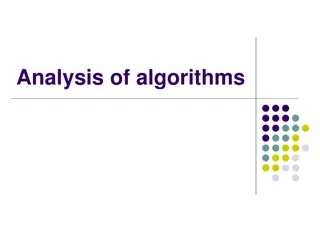 Understanding Analysis of Algorithms