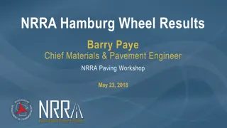 Results and Analysis from NRRA Hamburg Wheel Testing Workshop