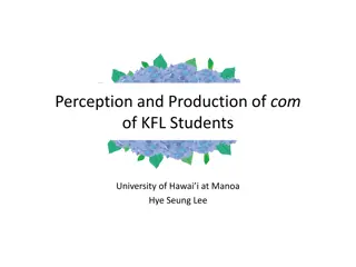 Understanding the Use of 'Com' as a Politeness Marker in Korean Language Discourse