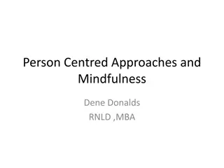 Person-Centred Approaches and Mindfulness