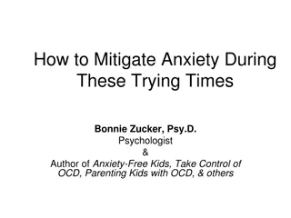 Managing Anxiety in Challenging Times: Strategies and Facts