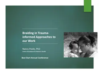 Trauma and Trauma-Informed Approaches in Practice