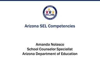 Arizona Social and Emotional Learning (SEL) Competencies