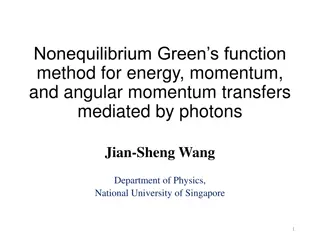 Advances in Nonequilibrium Green's Function Method for Energy Transfer Mediated by Photons