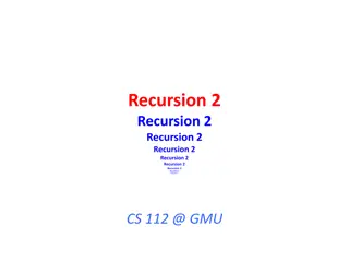 Recursion: A Fundamental Concept in Computer Science