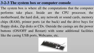 Computer Input Devices and Keystrokes