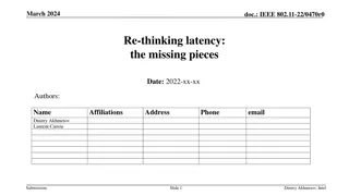 Re-thinking Latency Improvement in WLAN Connectivity