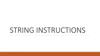 Understanding String Operations in Assembly Language