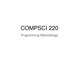 Functional Programming Concepts for COMPSCI 220 Programming Methodology