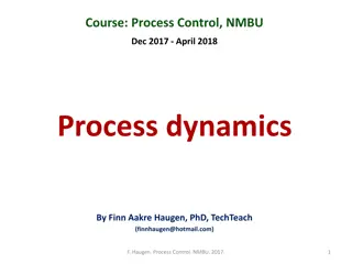 Process Dynamics in Control Systems