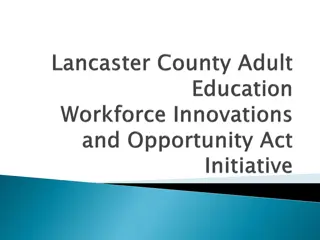 Enhancing Adult Education for Career Development in Lancaster