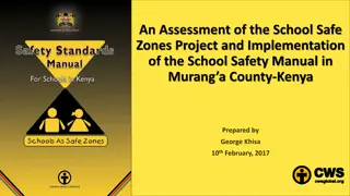 Assessment of School Safe Zones Project & Implementation in Murang'a County, Kenya