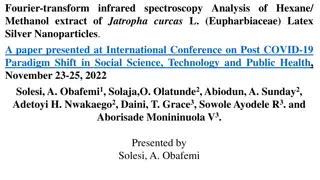 Fourier-transform Infrared Spectroscopy Analysis of Jatropha curcas Latex Silver Nanoparticles