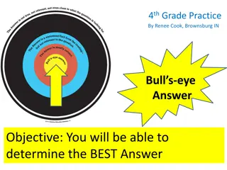 Practice Test for Developing Integrity in 4th Grade