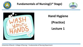 Importance of Hand Hygiene in Nursing Practice: A Comprehensive Overview