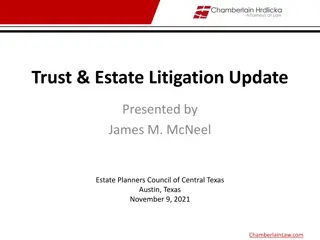 Trust & Estate Litigation Update: Moody v. Moody Case Overview