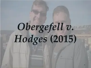 Landmark Case: Obergefell v. Hodges (2015) and Its Impact on Marriage Equality