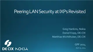 Enhancing Security Measures at Internet Exchange Points (IXPs)