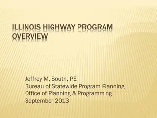 Illinois Highway Program Funding Overview