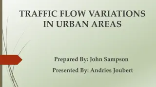 Traffic Flow Variations in Urban Areas: A Comparative Study Between 1980 and 2015