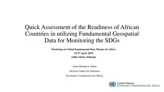 Assessment of Geospatial Data Readiness for SDG Monitoring in African Countries