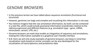 Genome Browsers and their Significance in Genomic Research